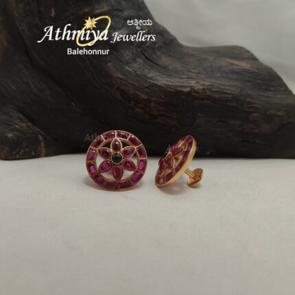 92.5 SILVER EAR STUD AJB ES903